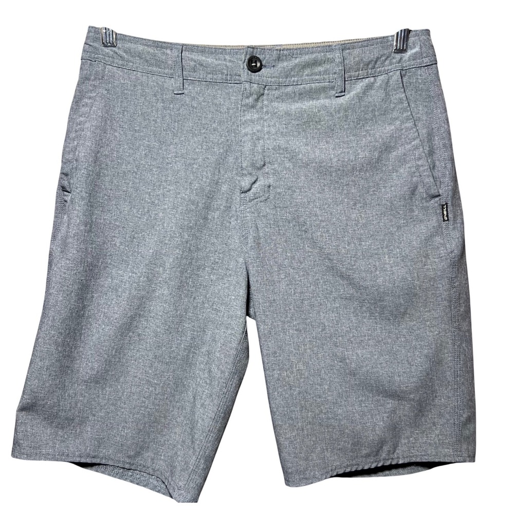 ONeill Mens Hybrid Shorts Grey Heather Stretch Boardshorts Size 31 OG-52